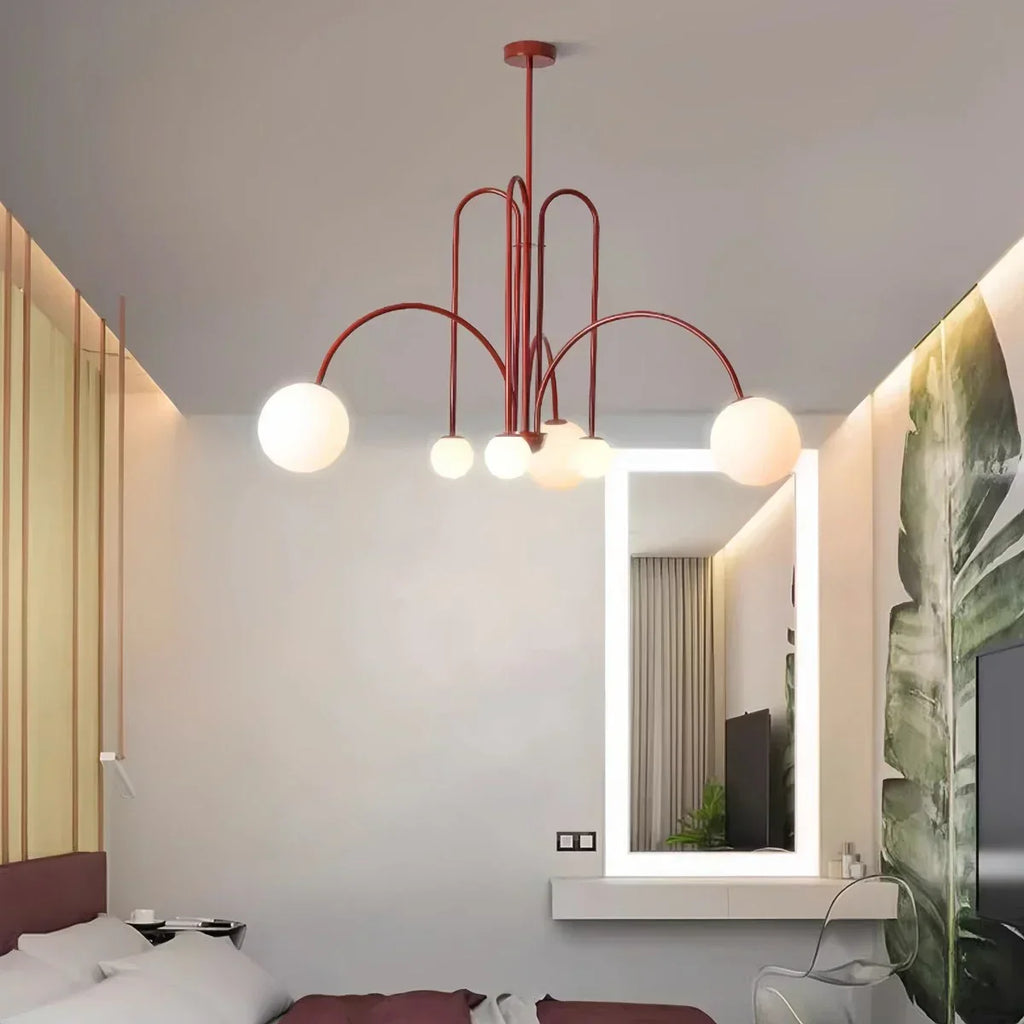 Avi Double Layer Glass Chandelier - Orntli