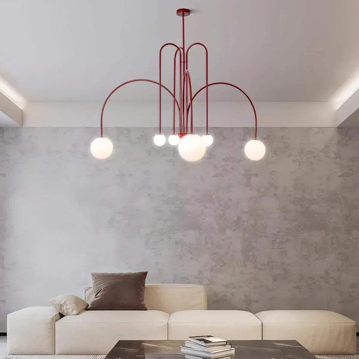 Avi Double Layer Glass Chandelier - Orntli