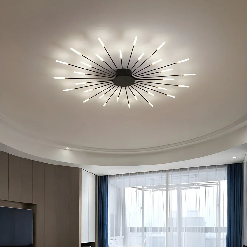 Fireworks Starburst Ceiling Light - Orntli