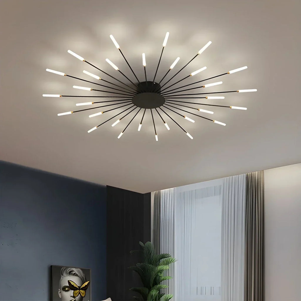 Fireworks Starburst Ceiling Light - Orntli