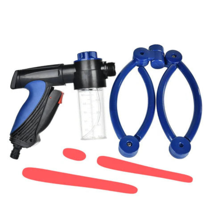 AquaHalo 360° Dog Washer Ring — Adjustable Full-Body Spray System
