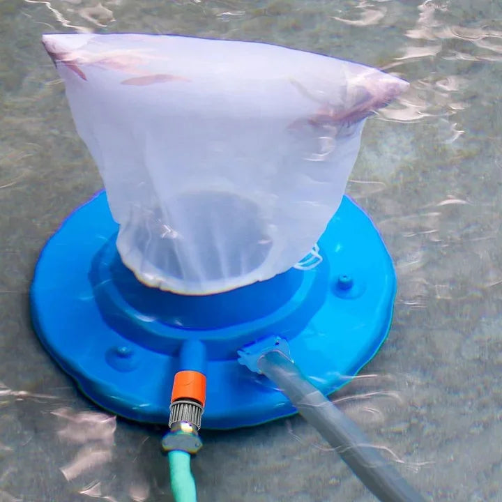 AquaPure Pool Cleaner — Garden Hose, No Power or Chemicals