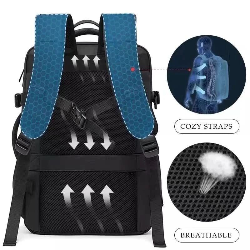 CityLine Pro ästhetischer Business-Rucksack mit großem Stauraum und Laptopfach