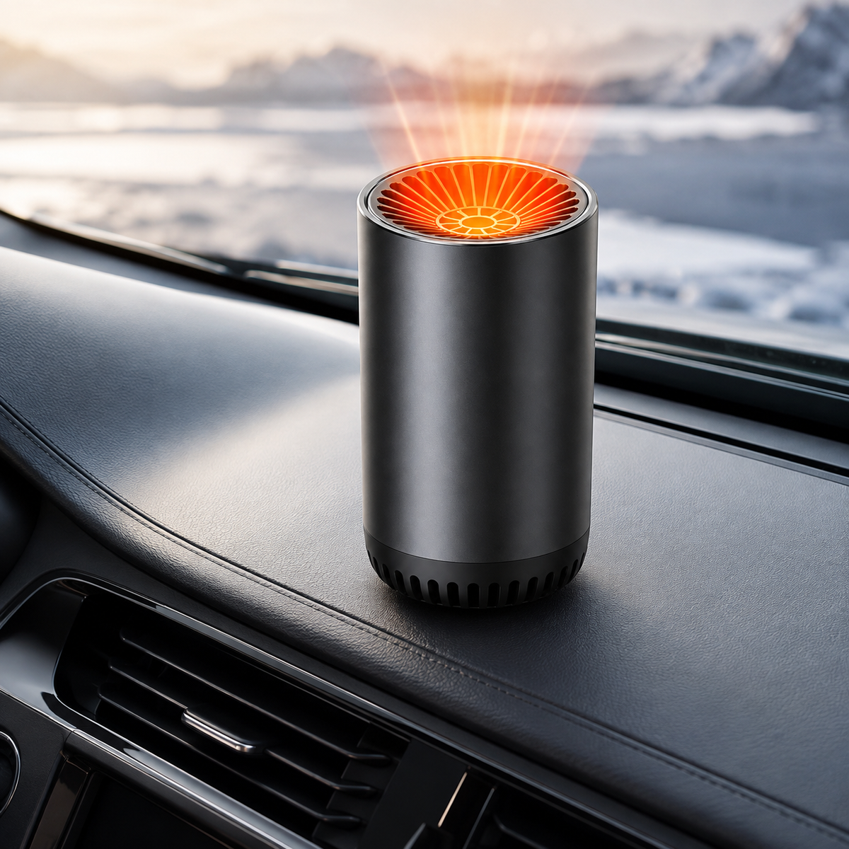 Ventola riscaldante per auto da 150 W con purificazione dell'aria – Riscaldamento rapido
