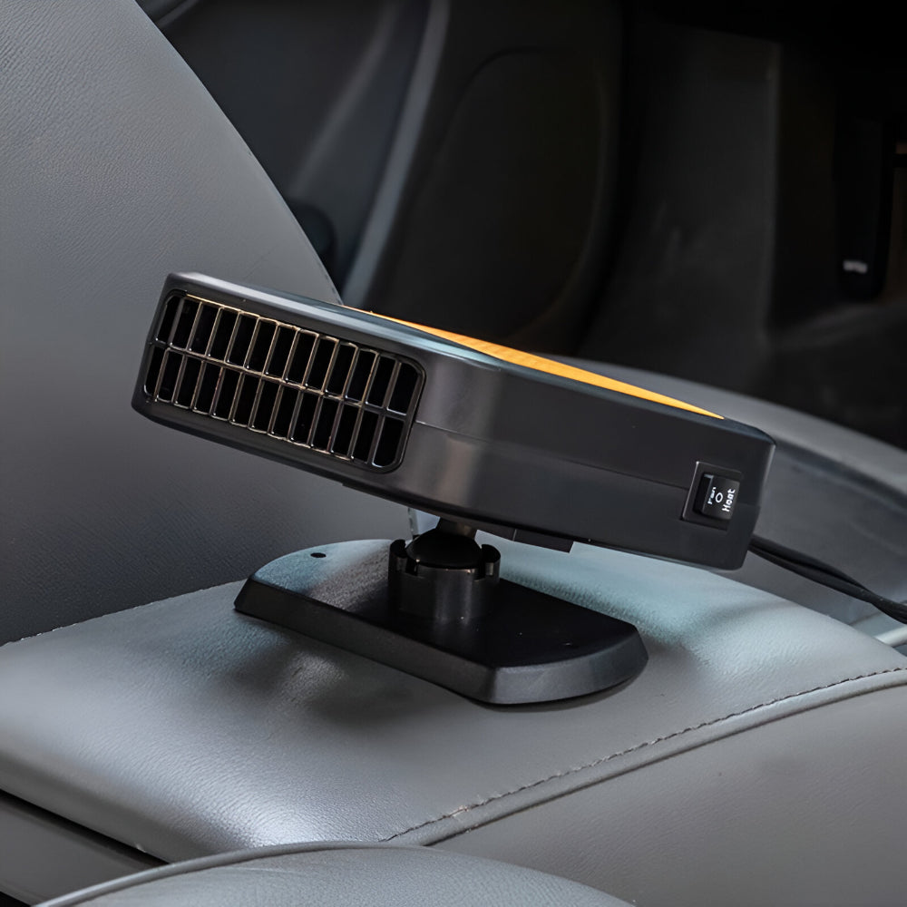 Přenosné topení do auta 12V a 24V - rychlý systém ventilátoru pro odmrazování