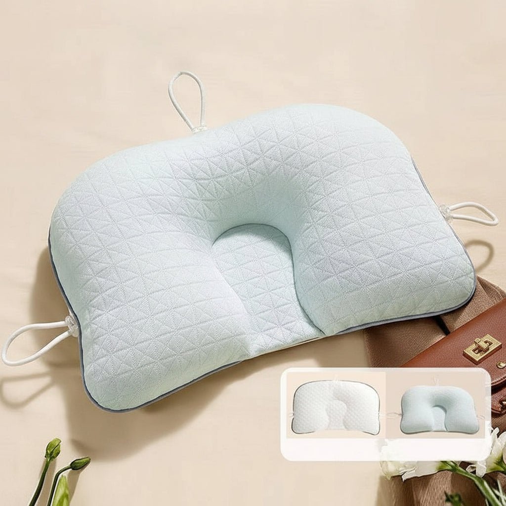 Cuscino per neonati — Supporto ergonomico, comfort morbido e traspirante