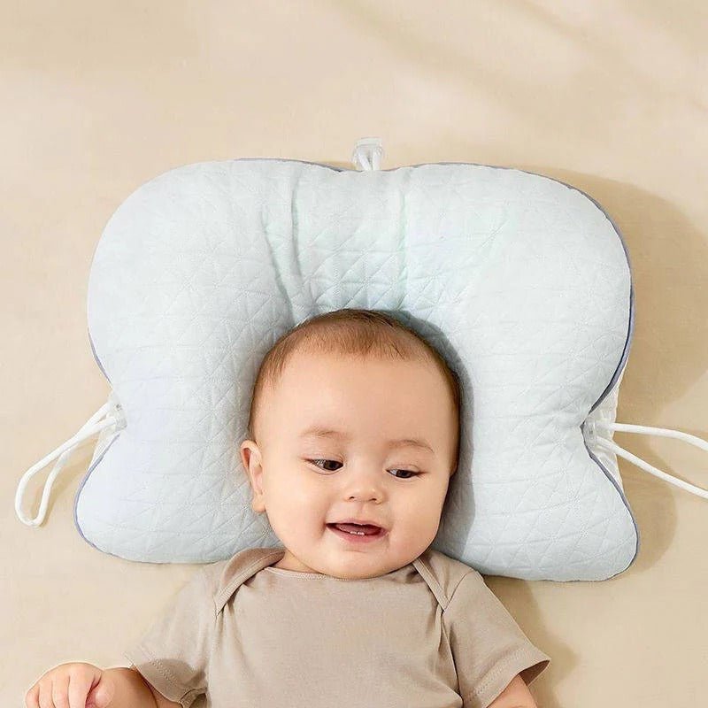 Cuscino per neonati — Supporto ergonomico, comfort morbido e traspirante
