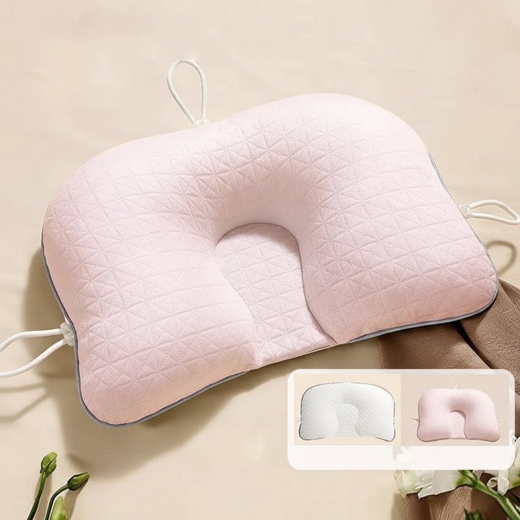 Cuscino per neonati — Supporto ergonomico, comfort morbido e traspirante
