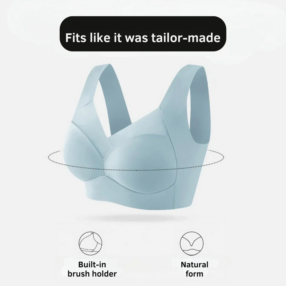 Seamless Comfort Bra for Everyday Support and Confidence