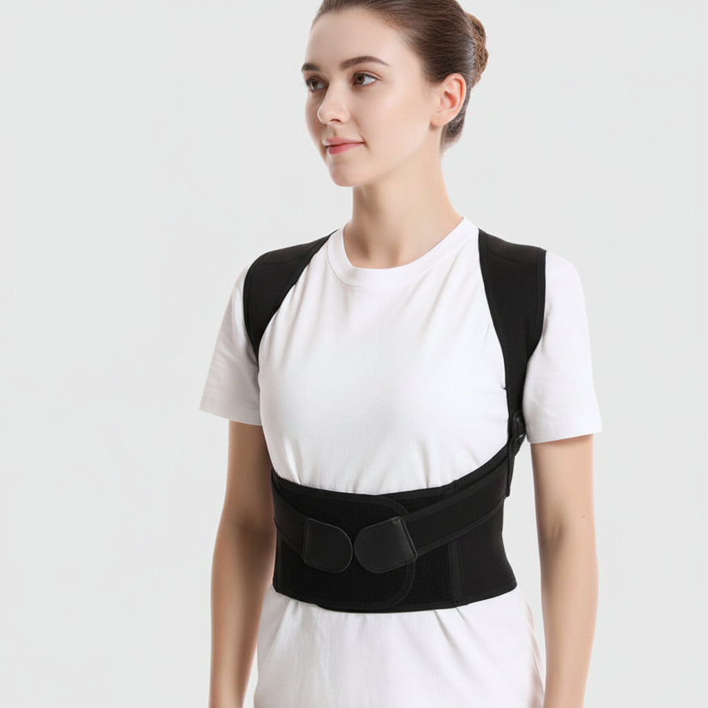 Állítható hátpántos tartásjavító – ergonomikus vállpánt