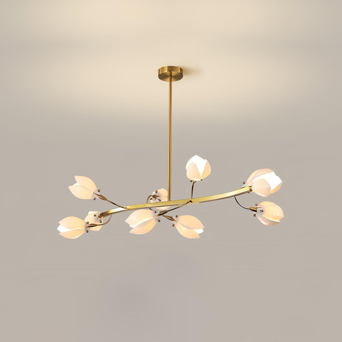 Porcelain Magnolia Chandelier - Vakkerlight