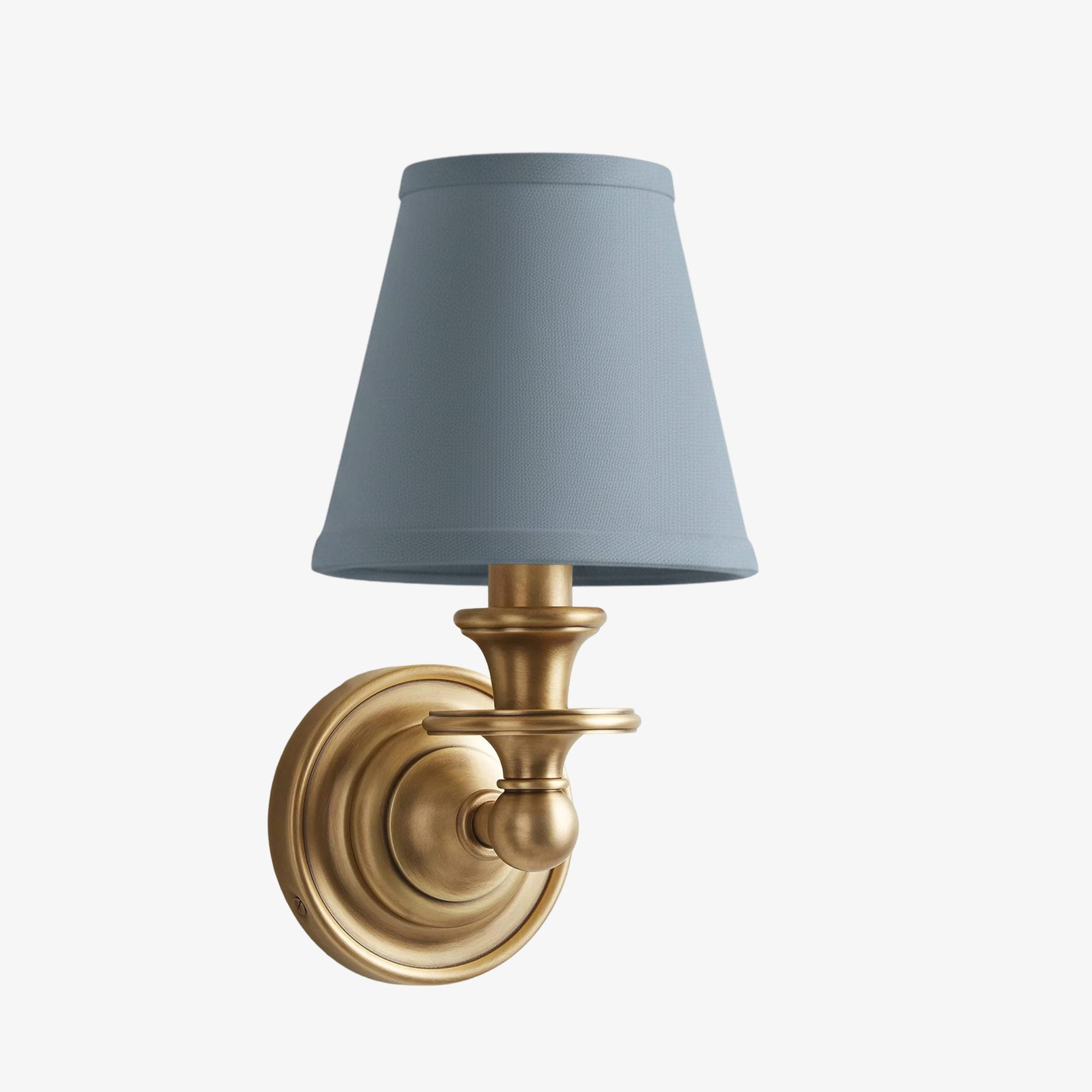 Rowan Drum Shade Wall Sconce – Fabric Sconce Light for Cozy Cottage Lighting | Esilora