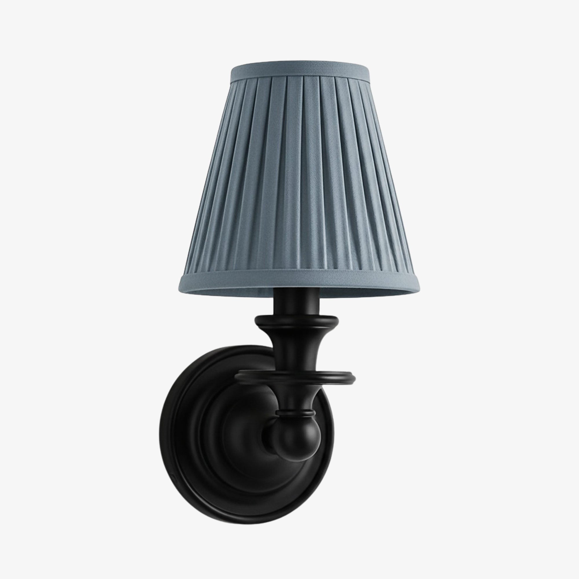 Rowan Drum Shade Wall Sconce – Fabric Sconce Light for Cozy Cottage Lighting | Esilora