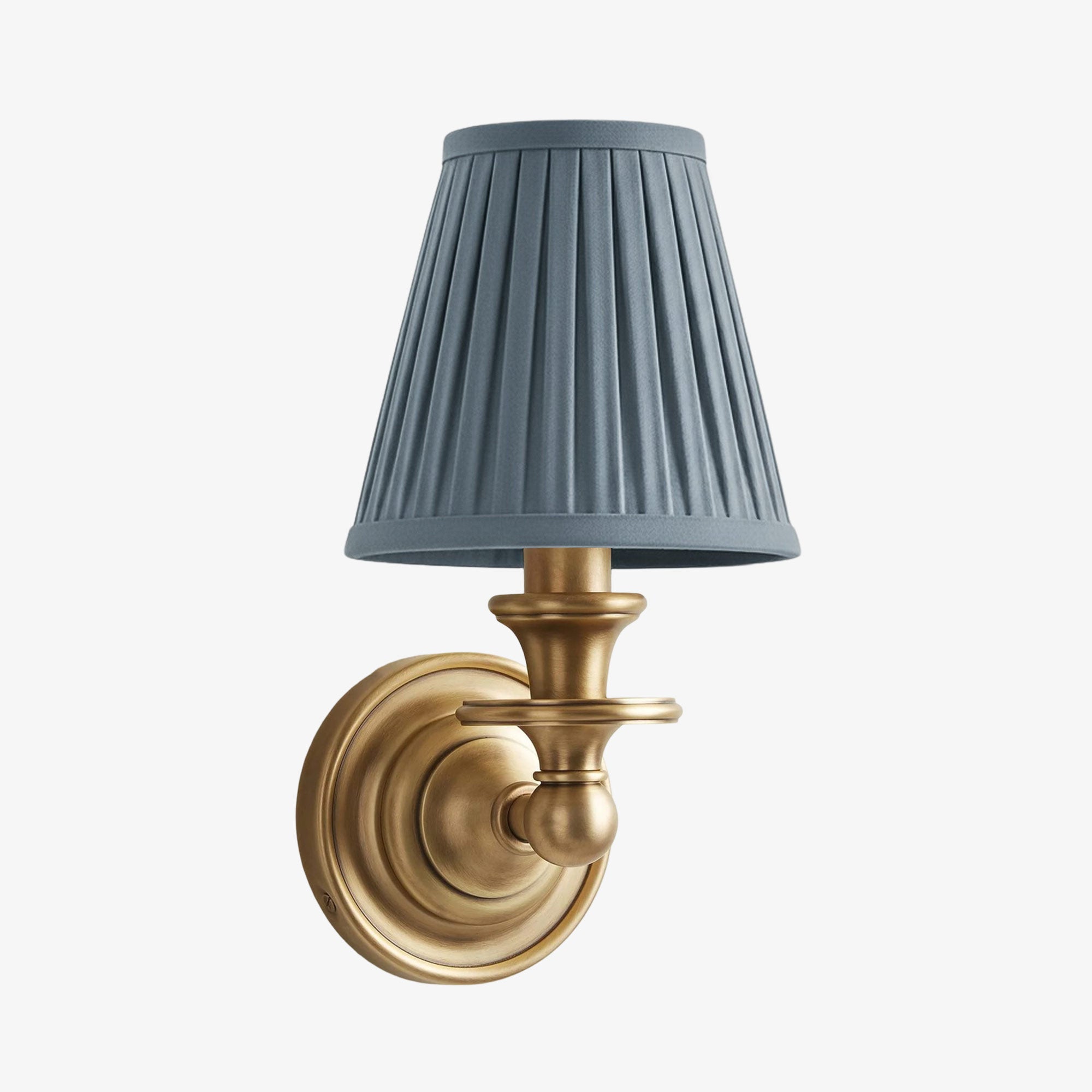 Rowan Drum Shade Wall Sconce – Fabric Sconce Light for Cozy Cottage Lighting | Esilora
