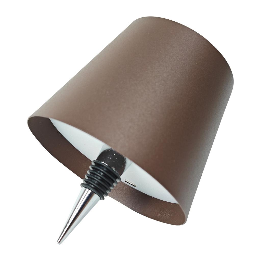 Lampă modernă cu LED în formă de sticlă - fără fir și cu intensitate reglabilă