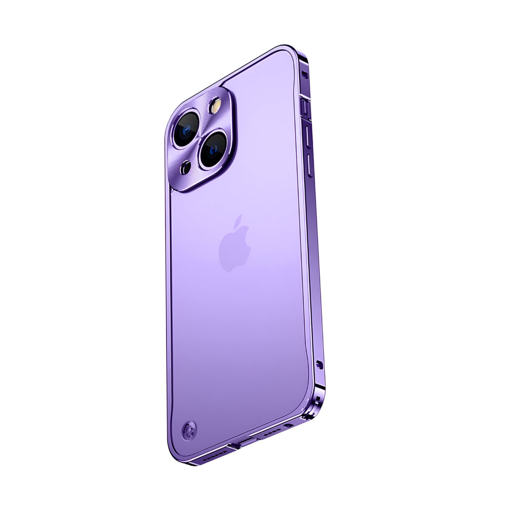 Carcasă de telefon din aluminiu, tip bumper — husă de protecție subțire