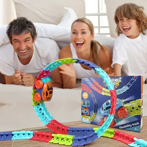 SpeedFlex Track - Divertimento creativo con le corse per giovani esploratori - Esilora