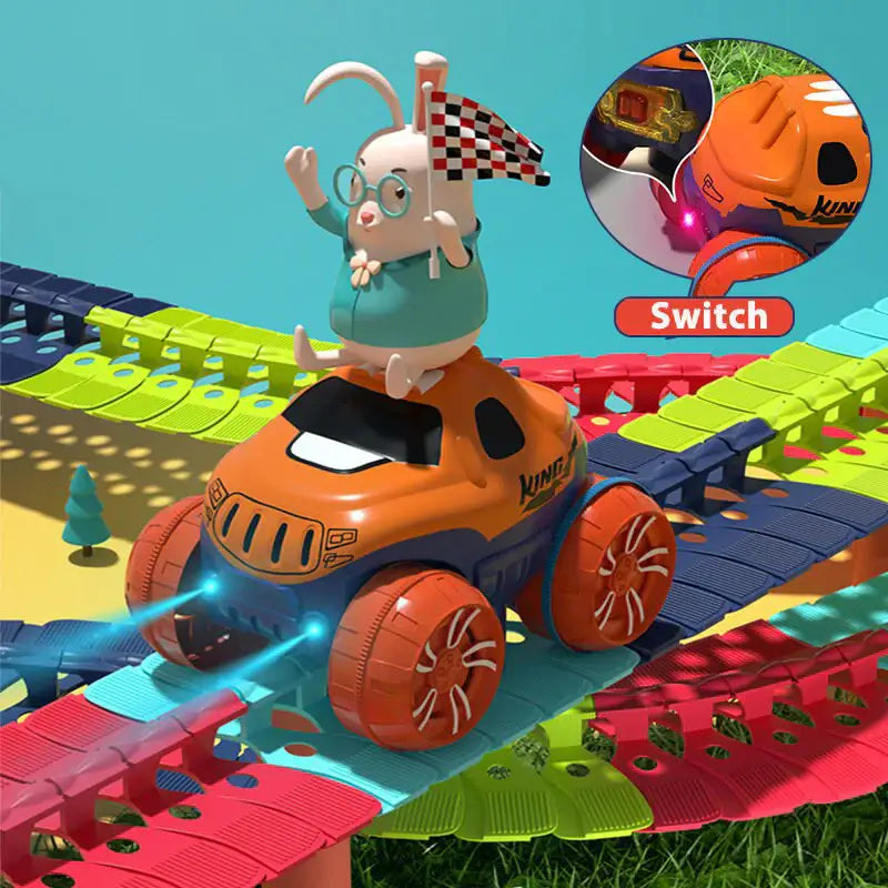 SpeedFlex Track - Divertimento creativo con le corse per giovani esploratori - Esilora