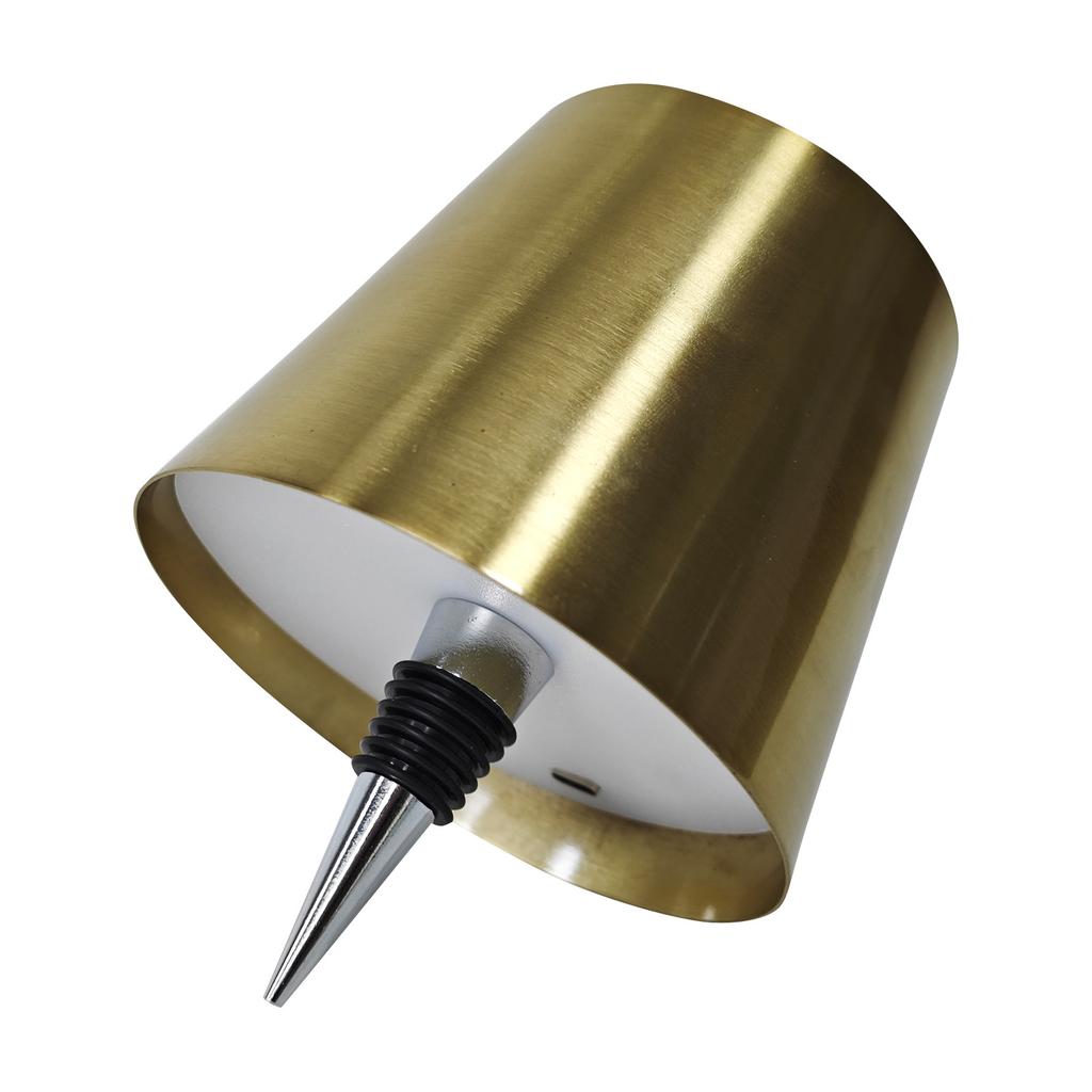 Lampă modernă cu LED în formă de sticlă - fără fir și cu intensitate reglabilă