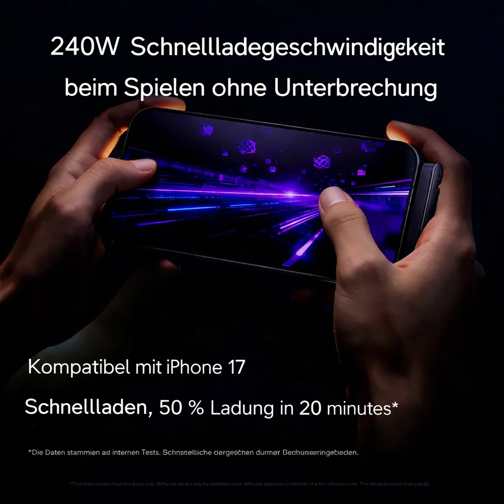 Power-Kabel für schnelles Laden und sicheren Halt bei uneingeschränkter Nutzung – Esilora