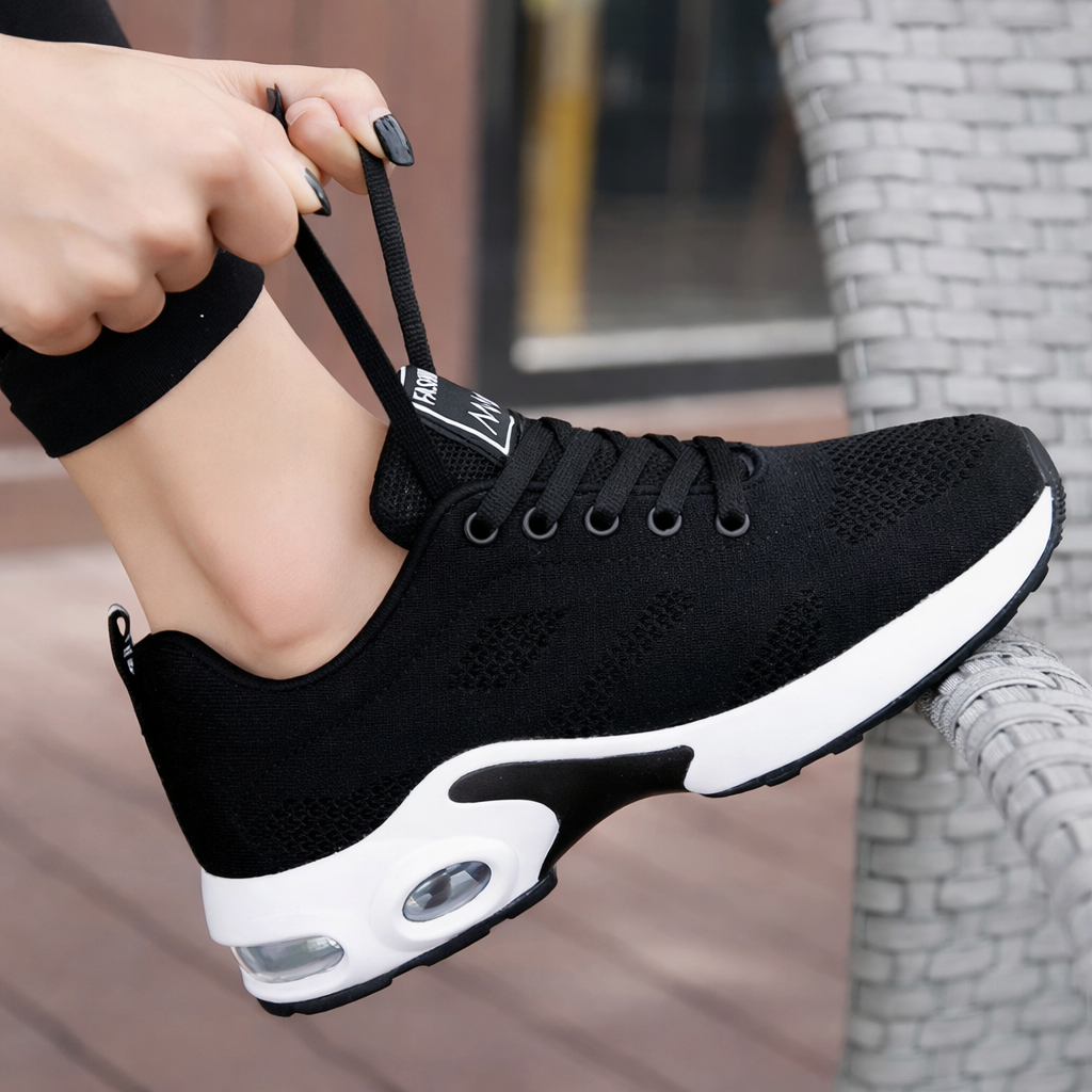 Air Cushion Sports Sneakers — Unisex, Lightweight, Breathable