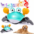 CrabMotion Automatic Crawling Dog Toy — Lights & Sound