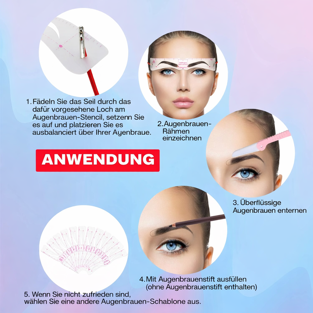 Precision Eyebrow Shaping Kit – Transform Your Brows into Stunning Art - Esilora