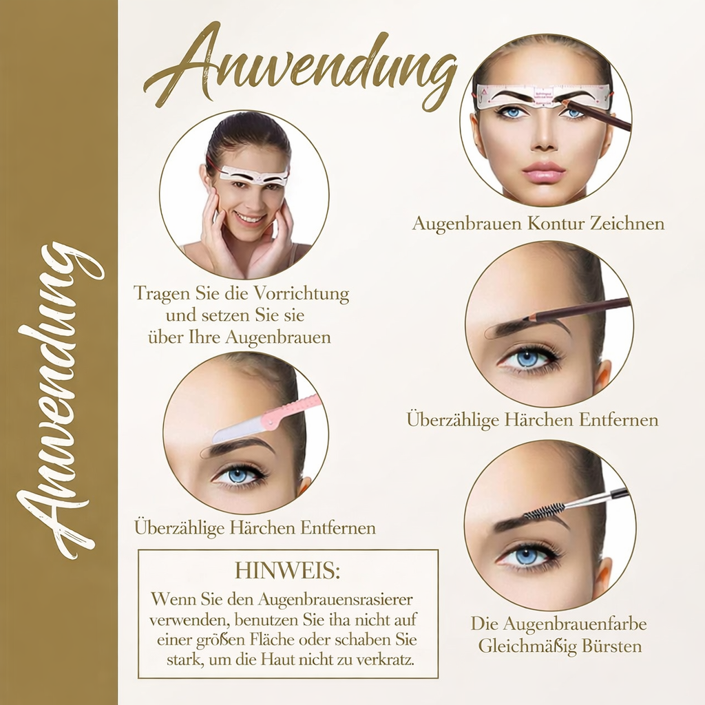 Precision Eyebrow Shaping Kit – Transform Your Brows into Stunning Art - Esilora