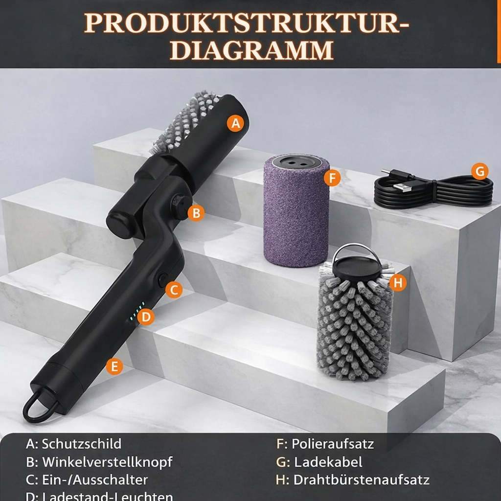 PowerBrush: pulizia del barbecue senza fatica per una finitura brillante in pochi minuti! - Esilora