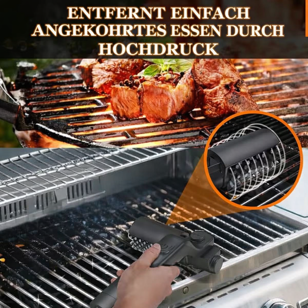 PowerBrush: pulizia del barbecue senza fatica per una finitura brillante in pochi minuti! - Esilora