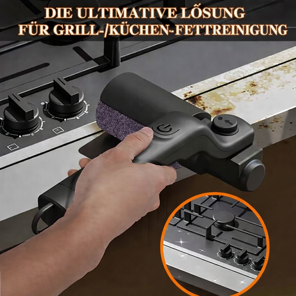 Power Scrubber para uma limpeza rápida do grelhador — desfrute de mais tempo com a família - Esilora