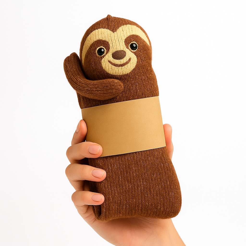 Unisex Plush Winter Socks — Non-Slip Traction Grip