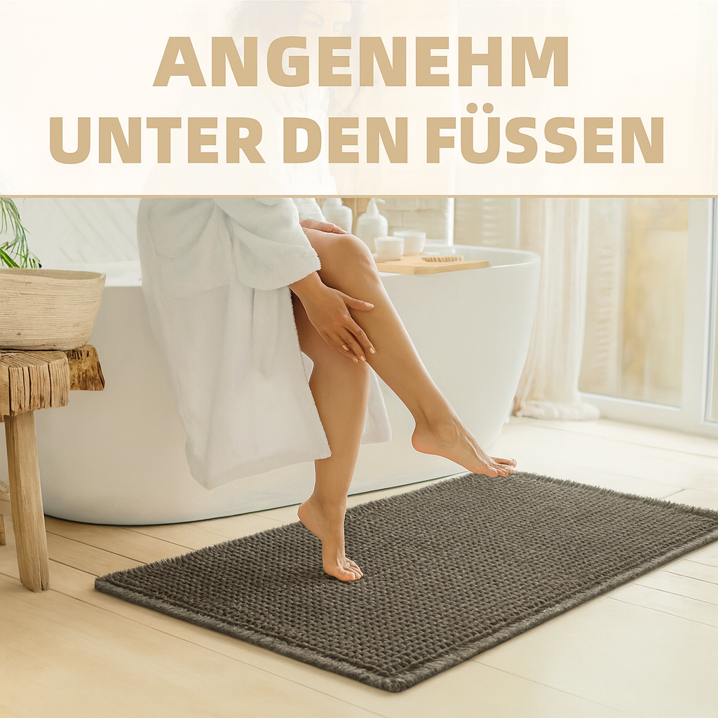 Alfombrilla de baño de absorción rápida para absorber el agua al instante - Esilora
