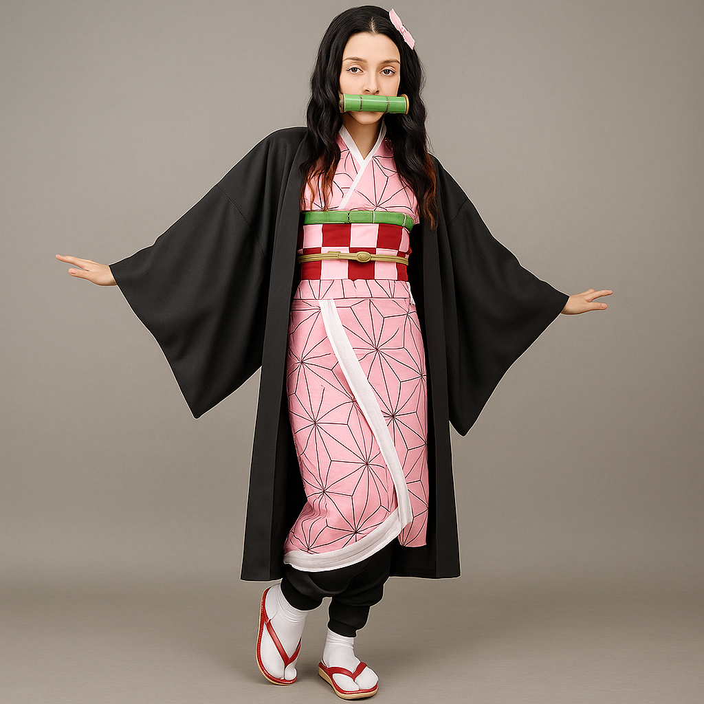 Kimono-kosymedrakt for voksne — halloweenfestival