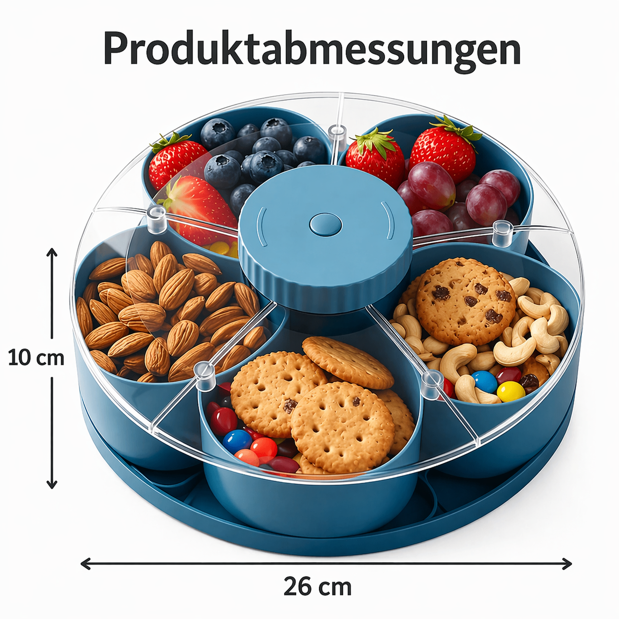 Snack Tray for Fresh Treats - Esilora