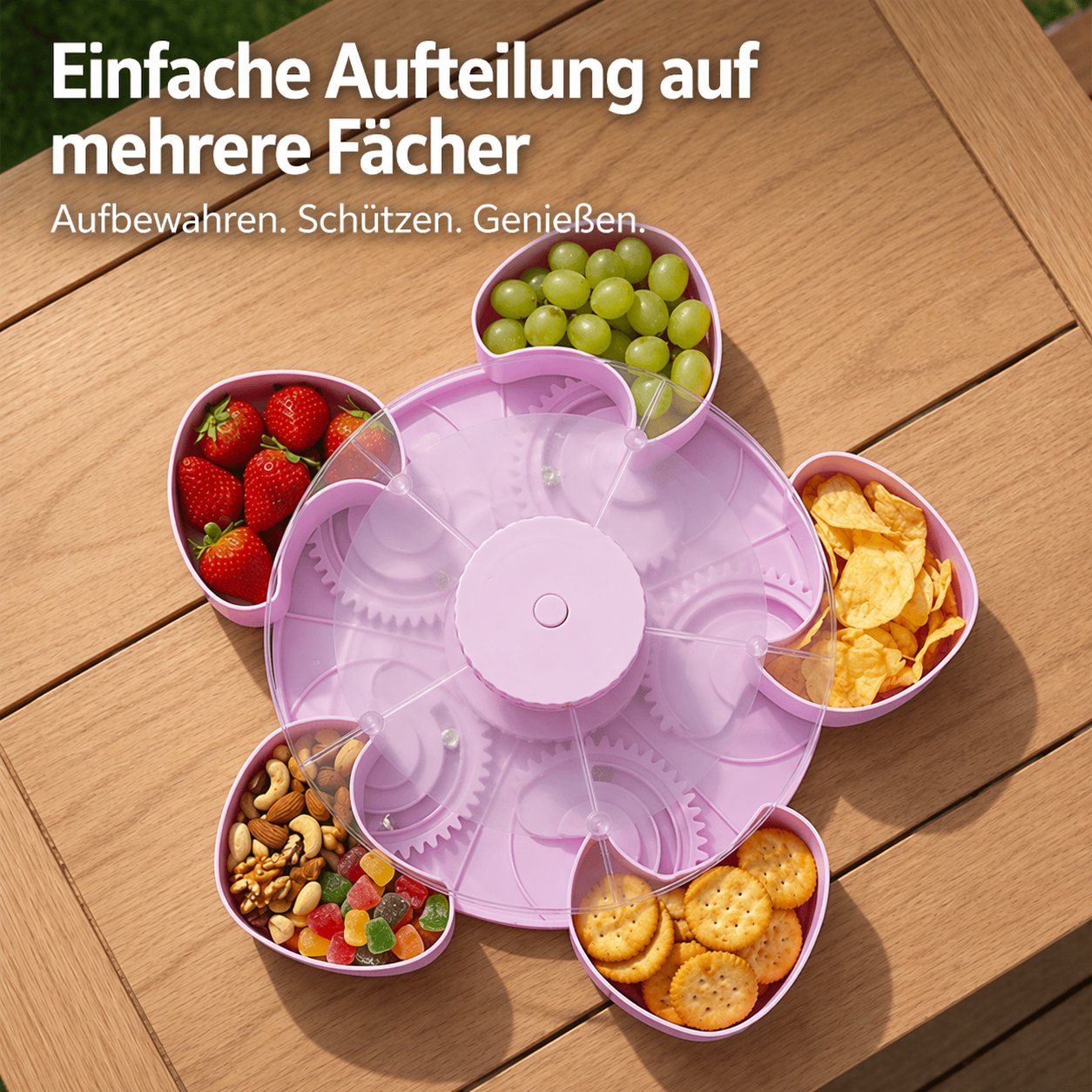 Snack Tray for Fresh Treats - Esilora