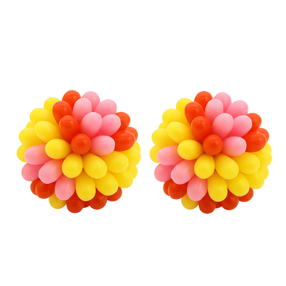 ChewBloom Textured Rubber Dog Ball — Interactive Chew Toy