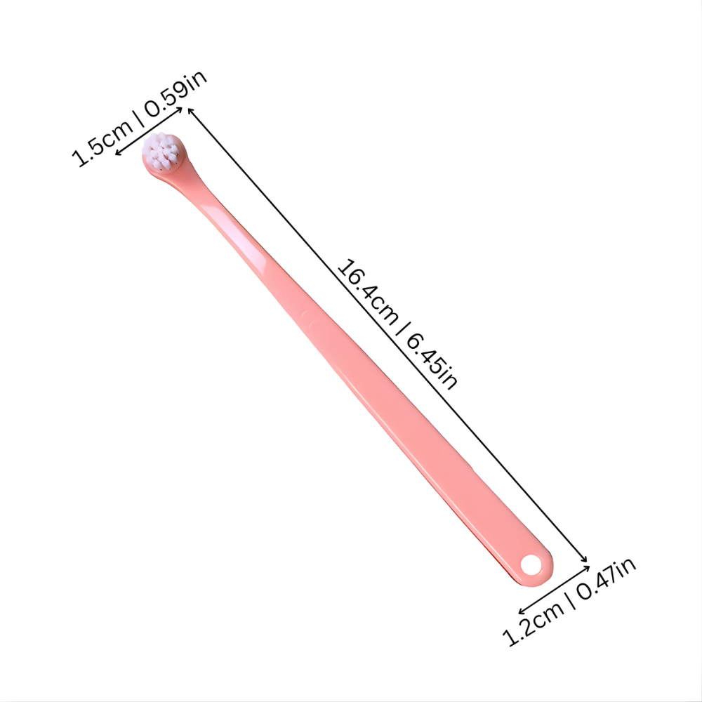 Escova de dentes 360 para cães CleanCurve, conjunto de 3 - cerdas macias