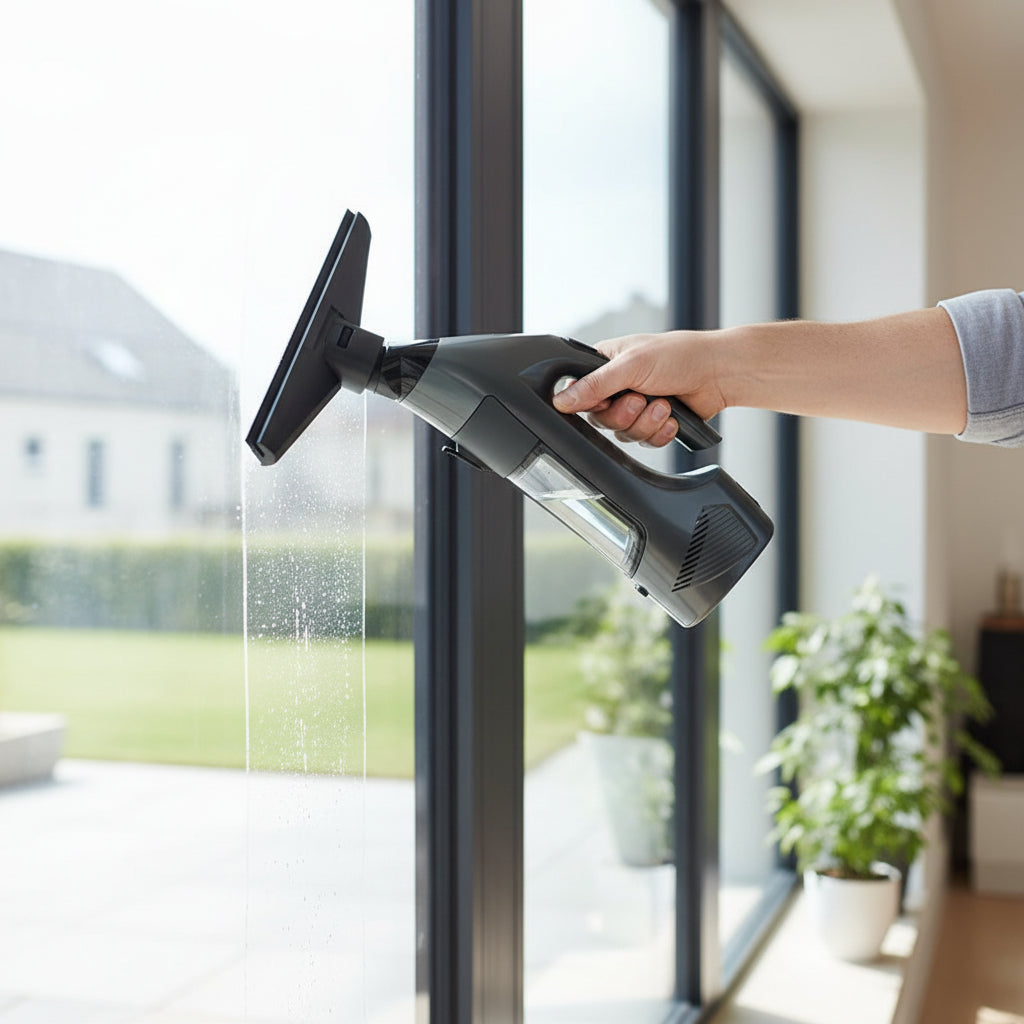 ClearVista kabelloser Fenstersauger für streifenfreie Fenster – für Hausbesitzer