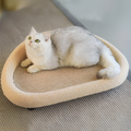 Arranhador curvo para gatos CozyCurve — Espreguiçadeira e cama de descanso