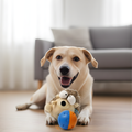 CritterPals Interactive Plush Dog Toy — Removable Covers