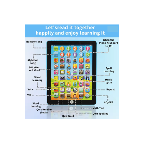 Touch Tablet for Easy Learning - Engaging Fun that Builds Confidence - Esilora