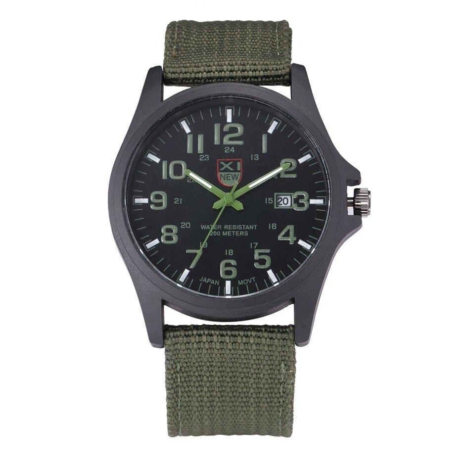 SummitForge Tactical Men's Watch TrailTime Waterproof and Shock Resistant With LED