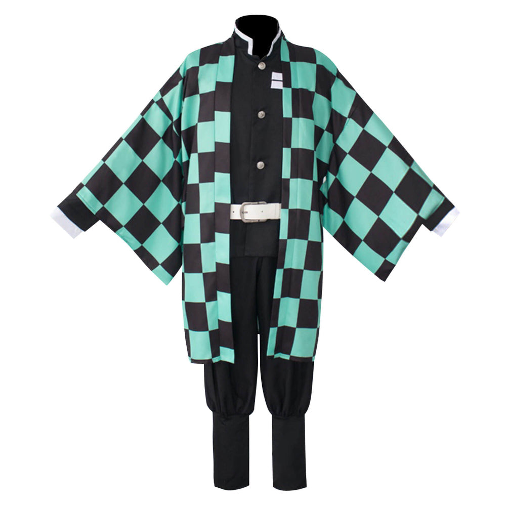 Set complet de costum cosplay din poliester, în stil kimono