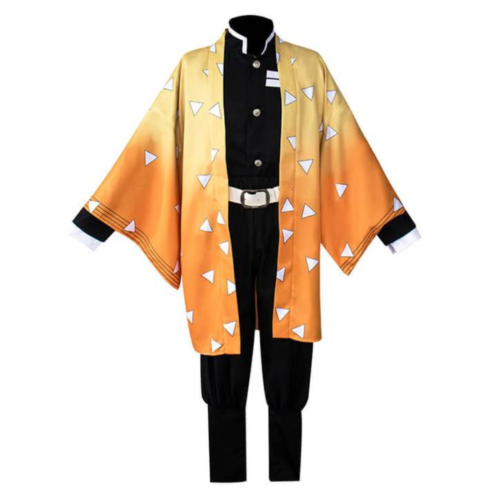 Set de costum de cosplay kimono pentru copii — poliester ușor