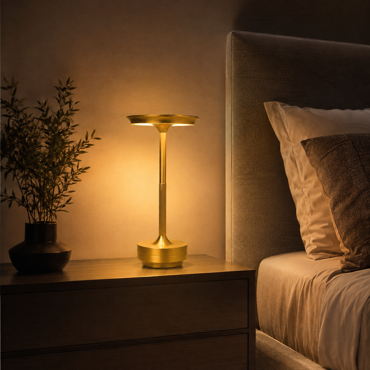 Dimmable Wireless LED Table Lamp — Modern Desk Light