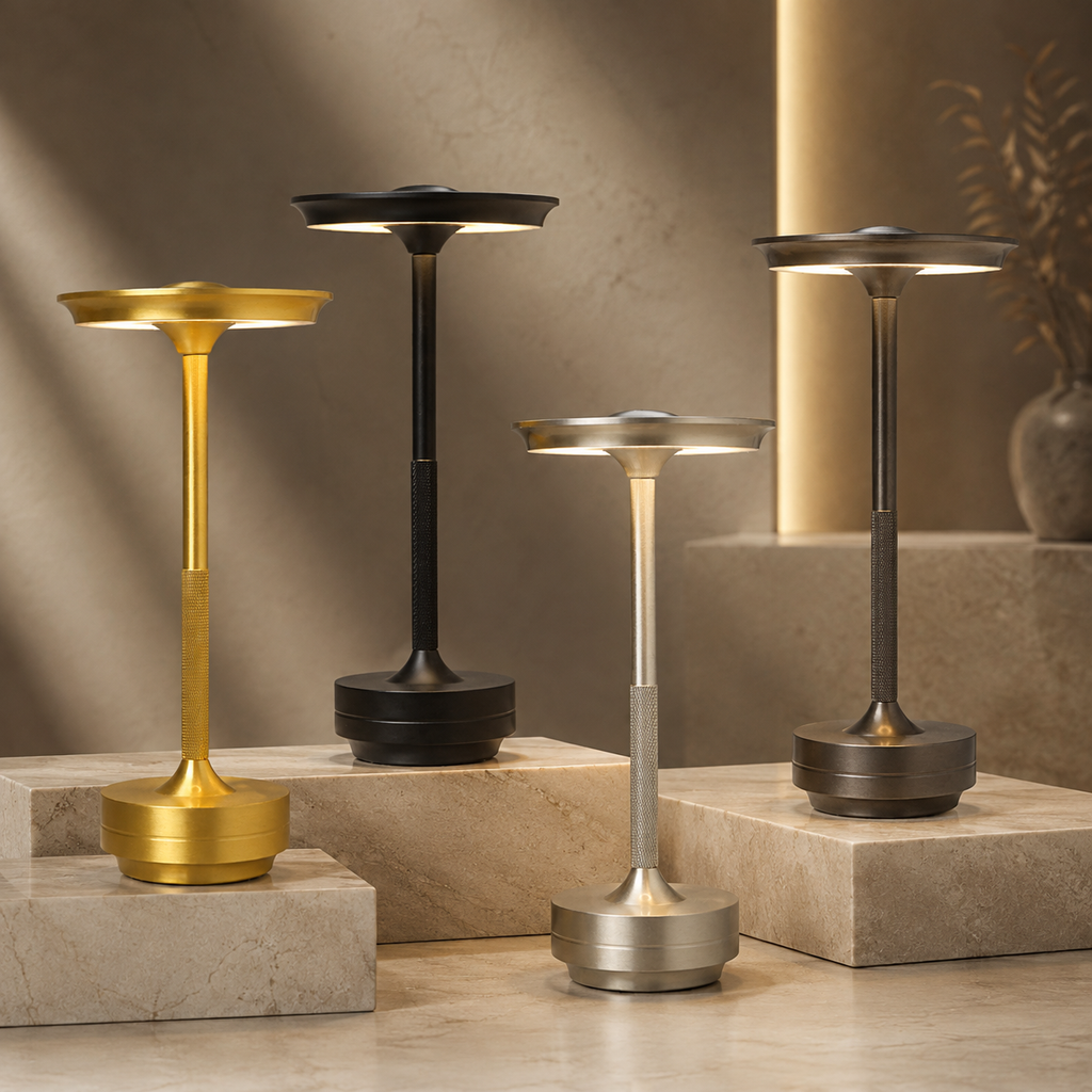 Dimmable Wireless LED Table Lamp — Modern Desk Light