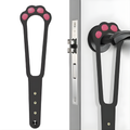 DoorWhisk Adjustable Cat Door Holders — 2-Pack, No-Drill Strap