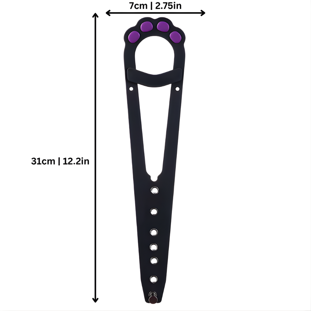 DoorWhisk Adjustable Cat Door Holders — 2-Pack, No-Drill Strap