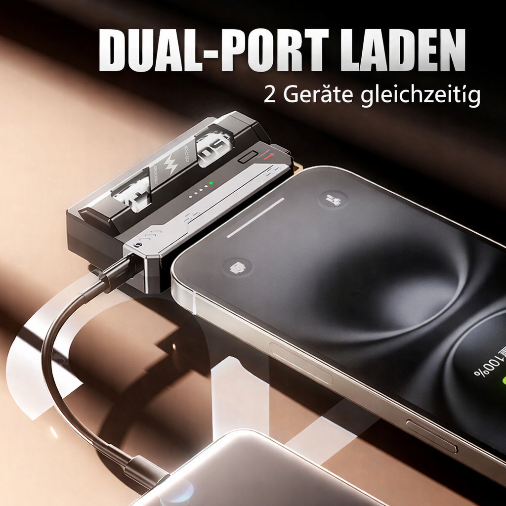 Power bank portátil com bateria substituível para energia ilimitada em movimento - Esilora